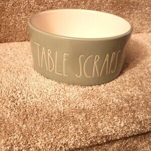 Rae Dunn "Table Scraps" Dog Bowl NIB!